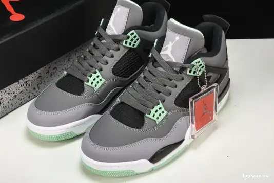 Retro 4 Jordan Green 308497-033 Glow 308497-033 Air 0424